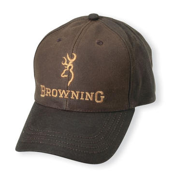 browning cap brown wax