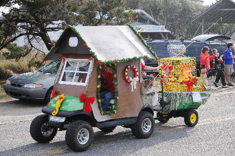 5 Christmas parade hatteras