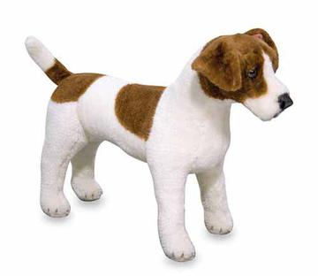 melissa and doug jack russell stuffed dog