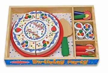 melissa and doug birthday party play food