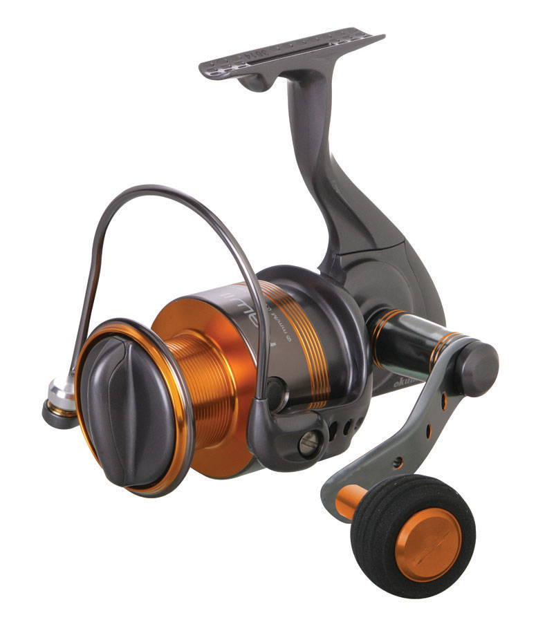 okuma raw II spin reel