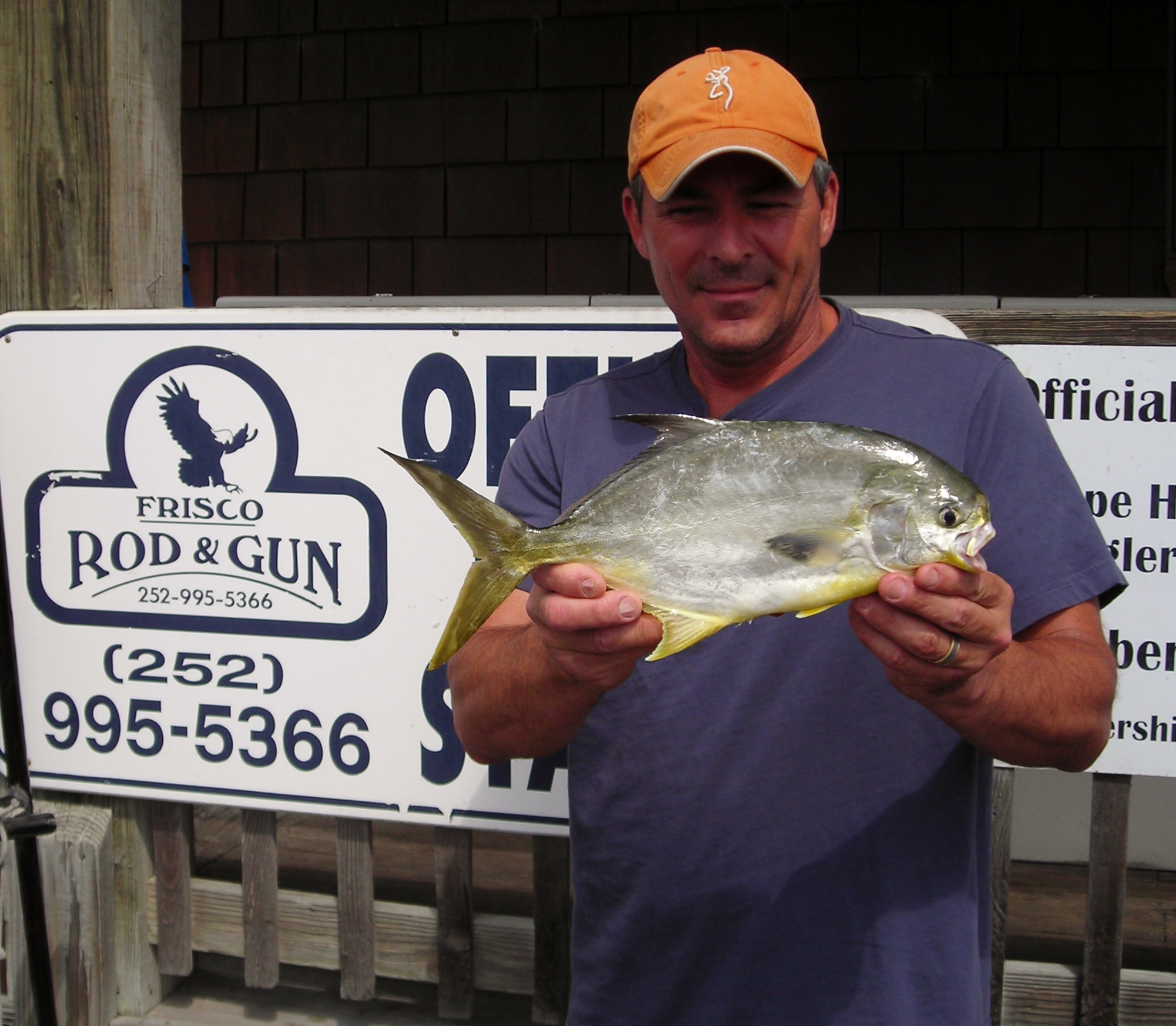 pompano fishing at hatteras nc