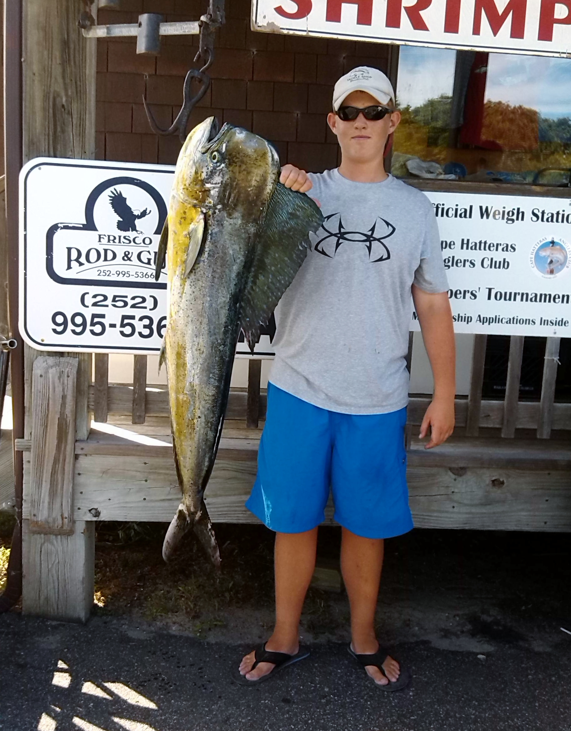 dolphin fishing Hatteras island nc