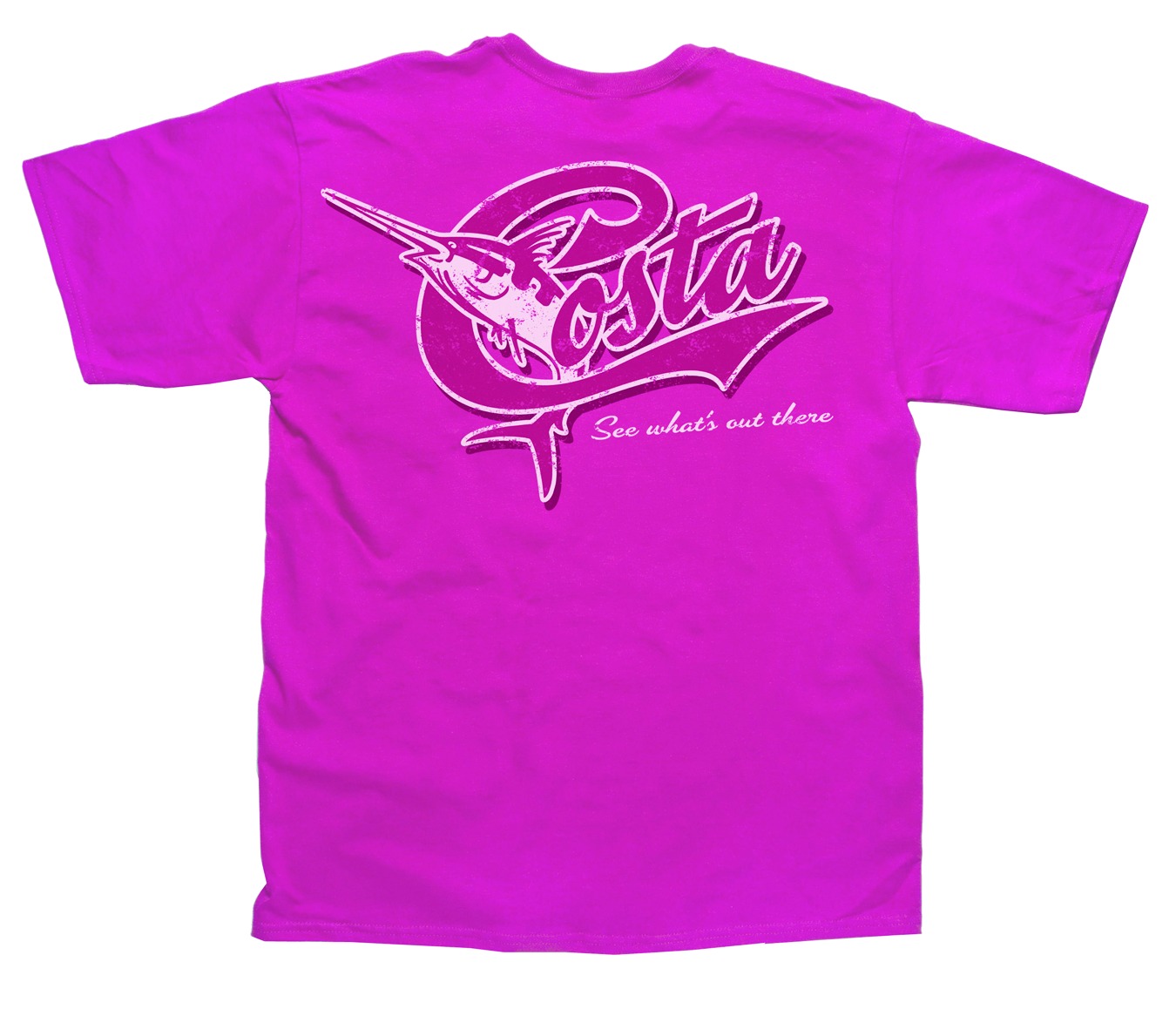 costa del mar pink t shirt