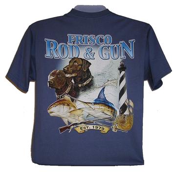 frisco rod and gun t shirt