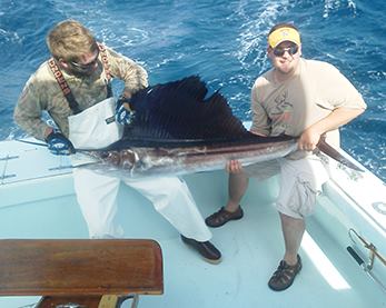 Sailfish on the Tuna Duck