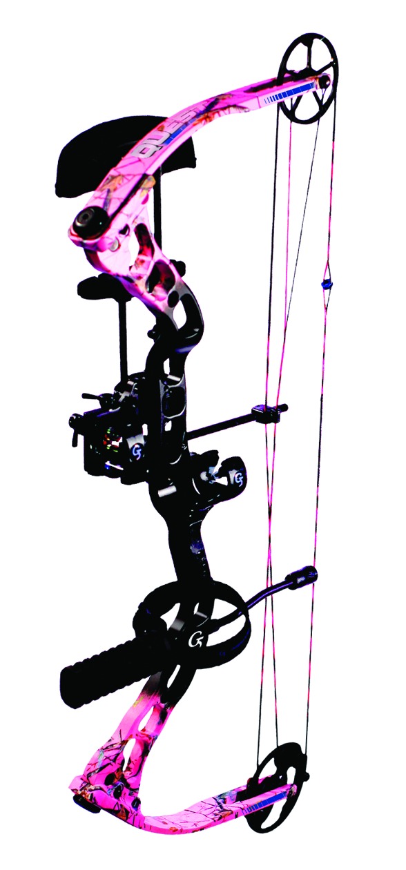 quest bliss bow pink real tree camo