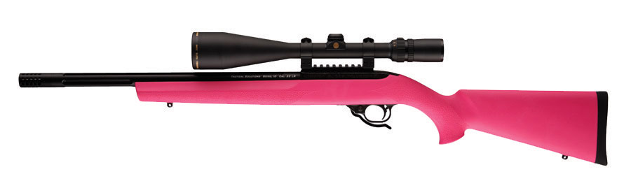 hogue pink overmolded stock