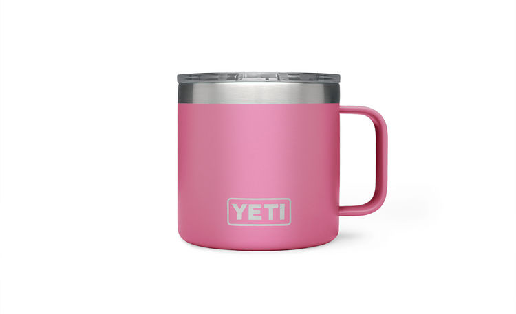 yeti harbor pink mug